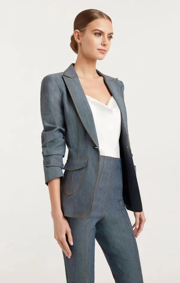 Cinq A Sept Blazers Women Louisa Blazer Light Indigo