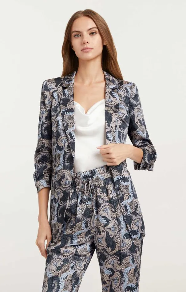 Cinq A Sept Blazers Women Plume Khloe Blazer Raven Multi