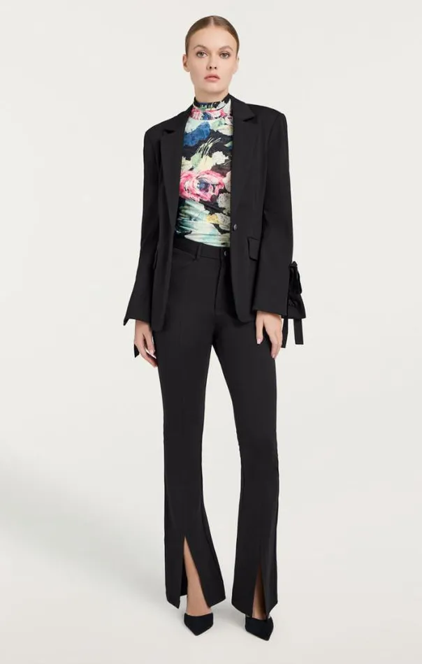 Cinq A Sept Blazers Women Ponte Lou Blazer Black