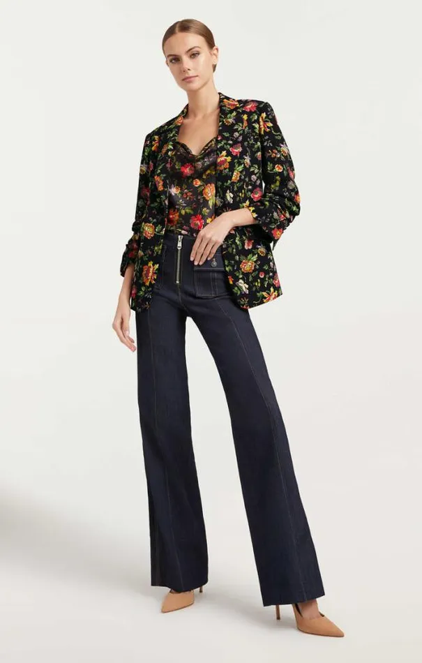 Cinq A Sept Blazers Women Provence Kylie Blazer Black Multi