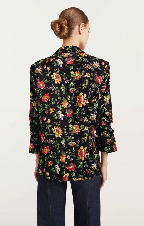 Cinq A Sept Blazers Women Provence Kylie Blazer Black Multi