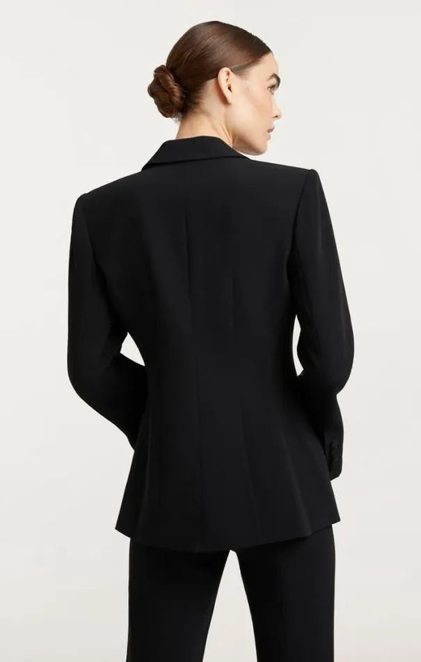 Cinq A Sept Blazers Women Rhinestone Bow Cheyenne Blazer Black