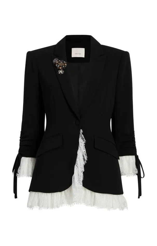 Cinq A Sept Blazers Women Roxie Blazer Blackivory