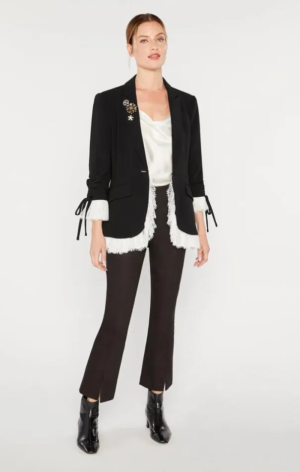 Cinq A Sept Blazers Women Roxie Blazer Blackivory