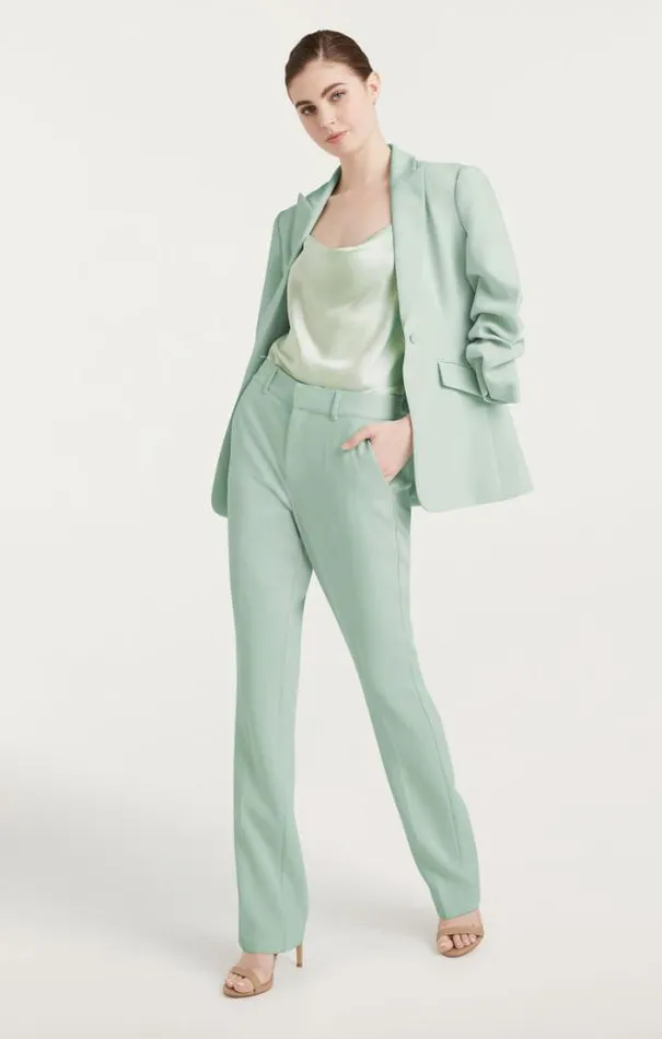 Cinq A Sept Blazers Women Scrunched Cheyenne Blazer Celadon