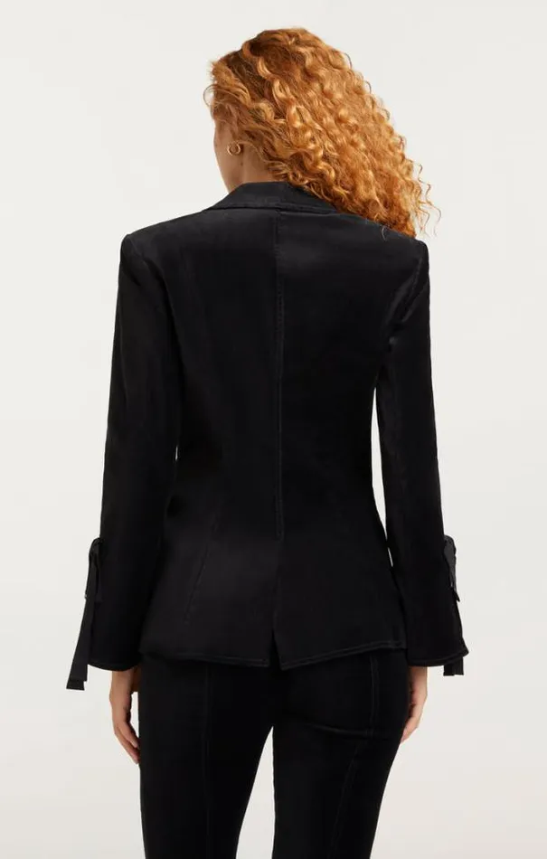Cinq A Sept Blazers Women Velvet Lou Blazer Black