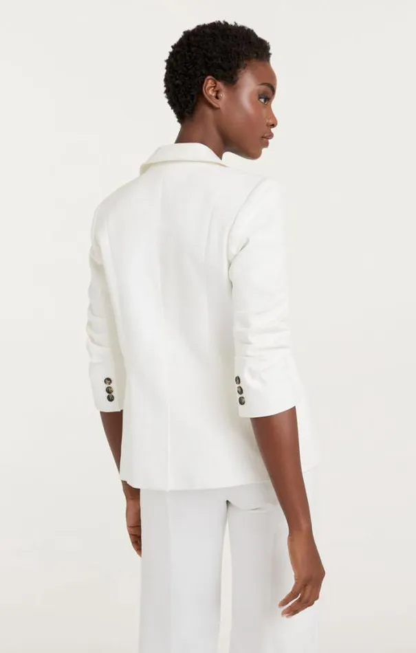Cinq A Sept Blazers Women White Denim Khloe Blazer White