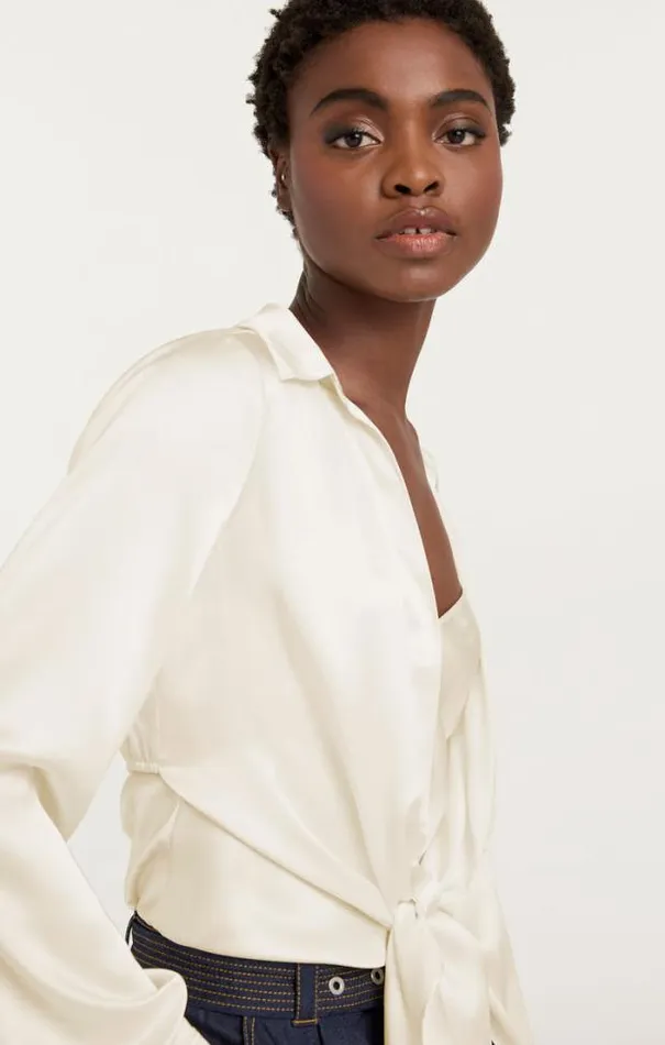 Cinq A Sept Blouses Women Ally Top Ivory