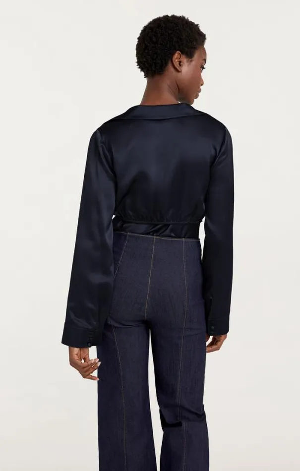 Cinq A Sept Blouses Women Ally Top Navy