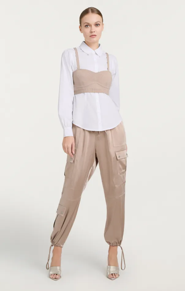 Cinq A Sept Blouses Women Connie Top Oysterwhite