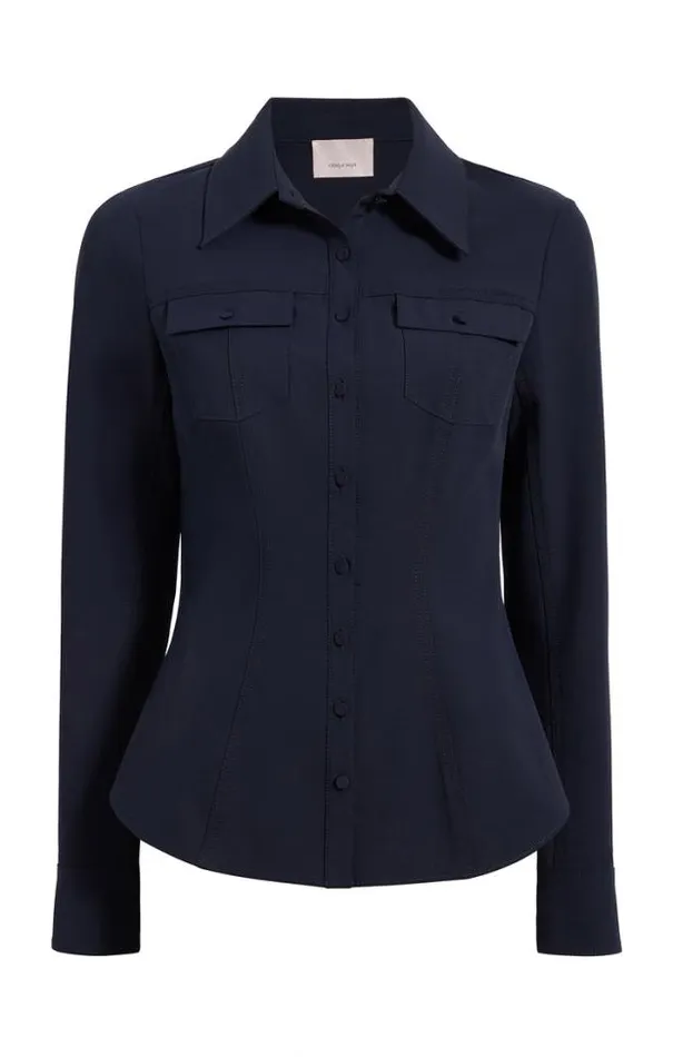 Cinq A Sept Blouses Women Dion Top Navy