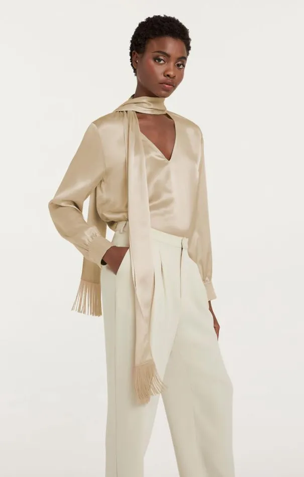 Cinq A Sept Blouses Women Frannie Top Plaster