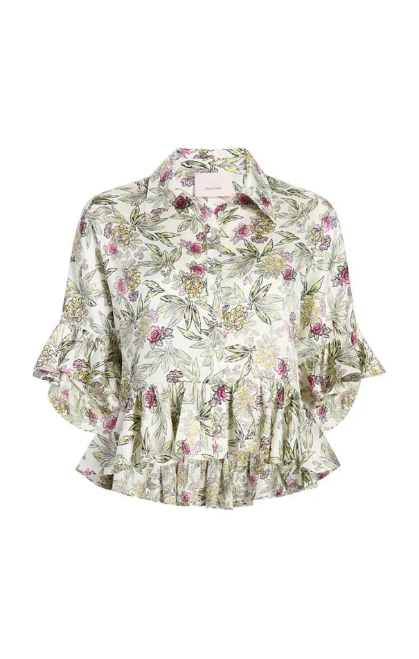 Cinq A Sept Blouses Women Gillian Top Ivory Multi