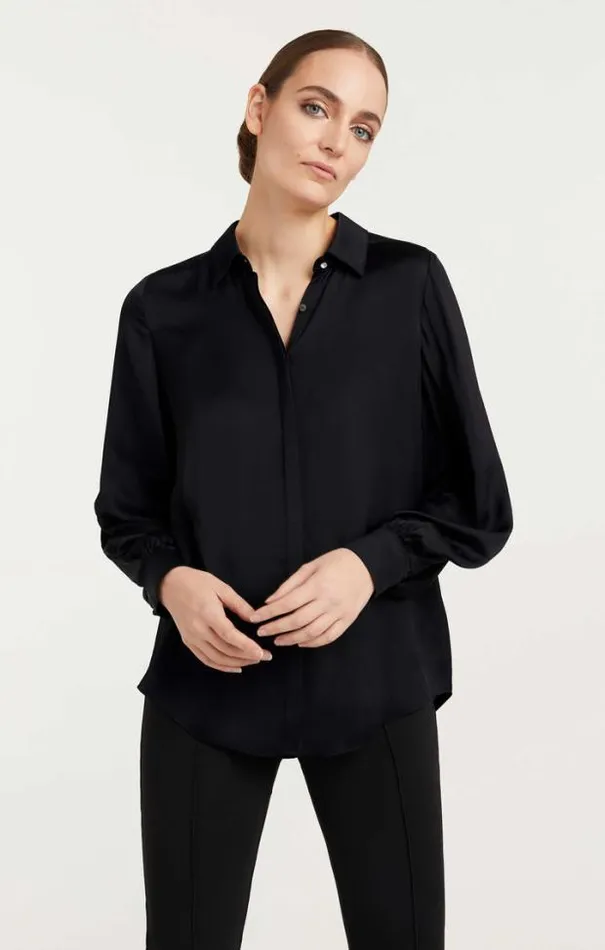 Cinq A Sept Blouses Women Kandice Top Black