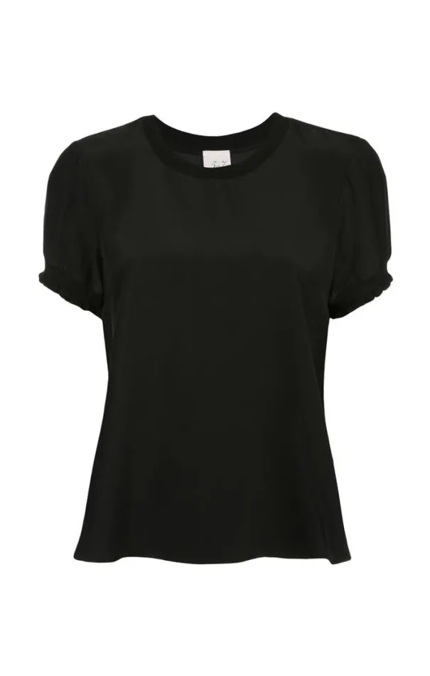 Cinq A Sept Blouses Women Lenny Top Silk Black