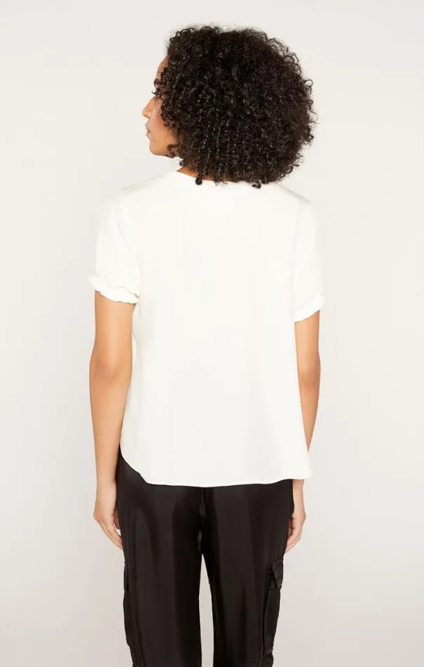 Cinq A Sept Blouses Women Lenny Top Silk Ivory