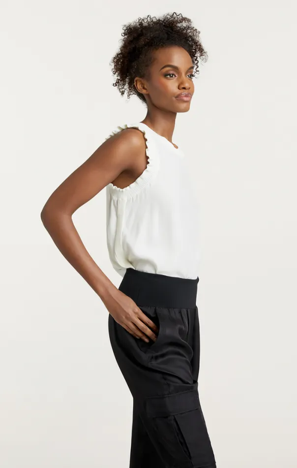 Cinq A Sept Blouses Women Lenore Top Ivory