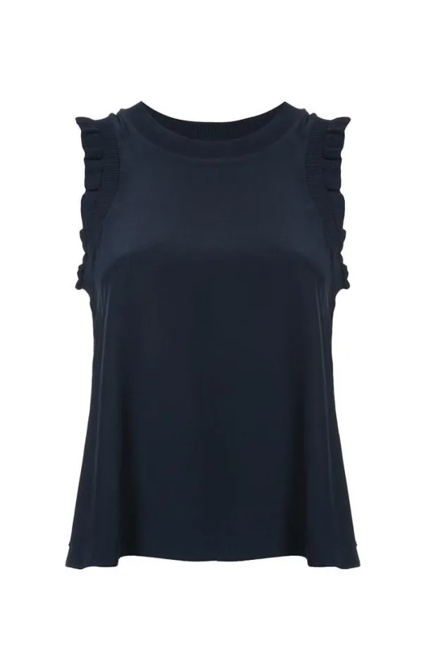 Cinq A Sept Blouses Women Lenore Top Navy