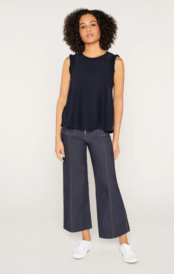 Cinq A Sept Blouses Women Lenore Top Navy