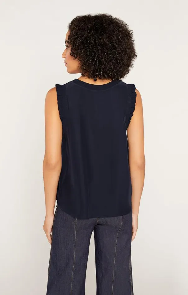 Cinq A Sept Blouses Women Lenore Top Navy