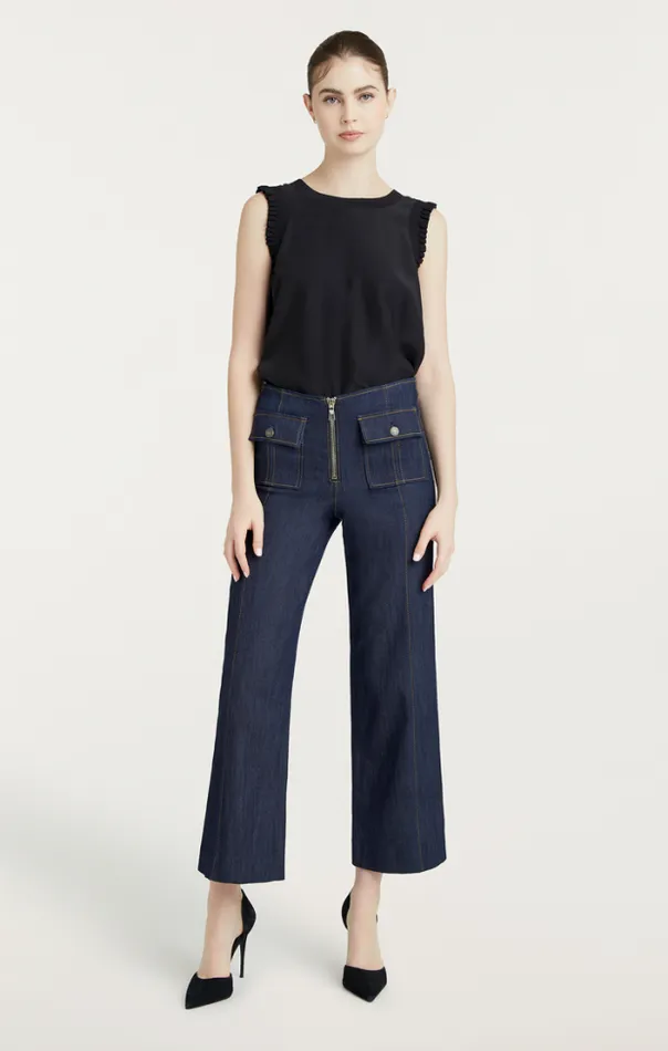 Cinq A Sept Blouses Women Lenore Top Silk Black
