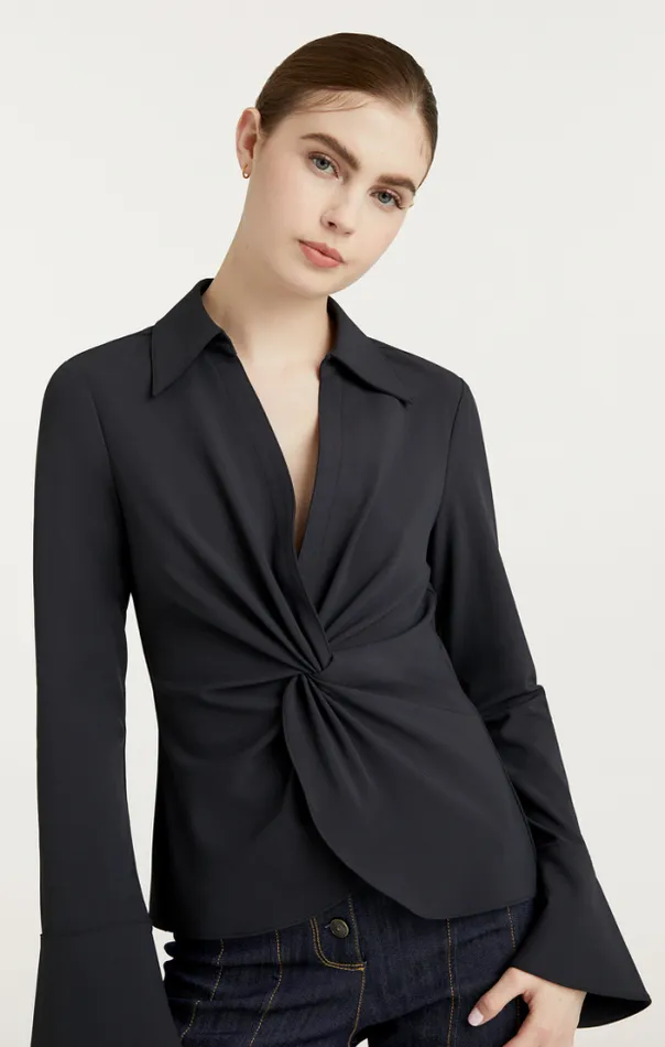 Cinq A Sept Blouses Women Mckenna Top Black