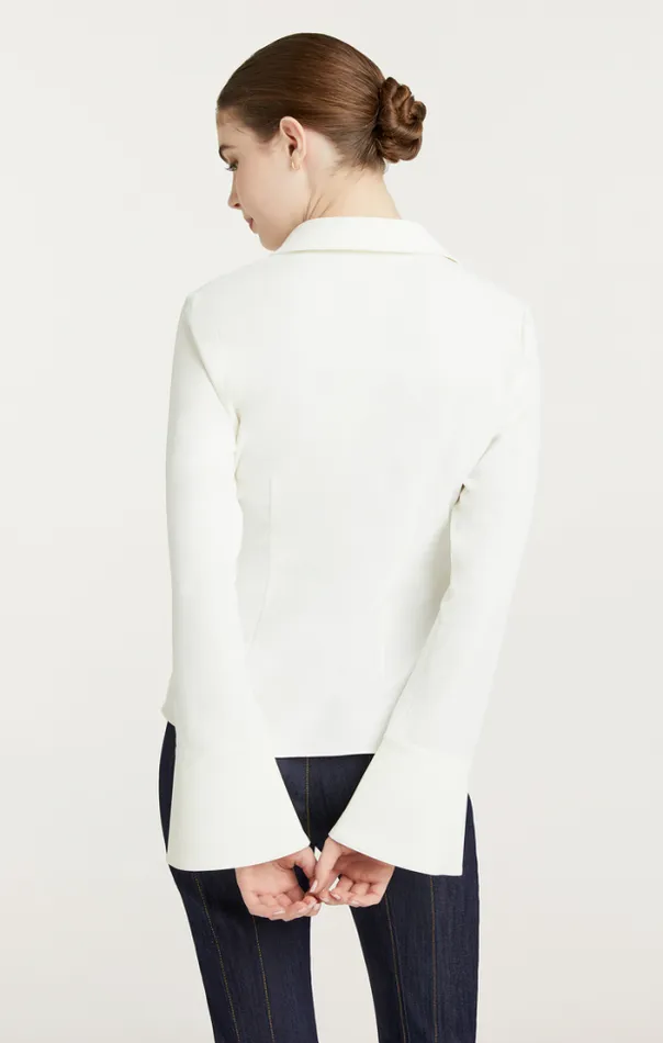 Cinq A Sept Blouses Women Mckenna Top Ivory