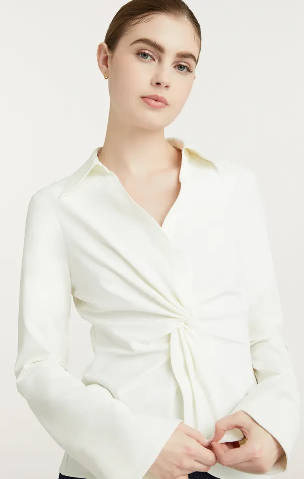 Cinq A Sept Blouses Women Mckenna Top Ivory