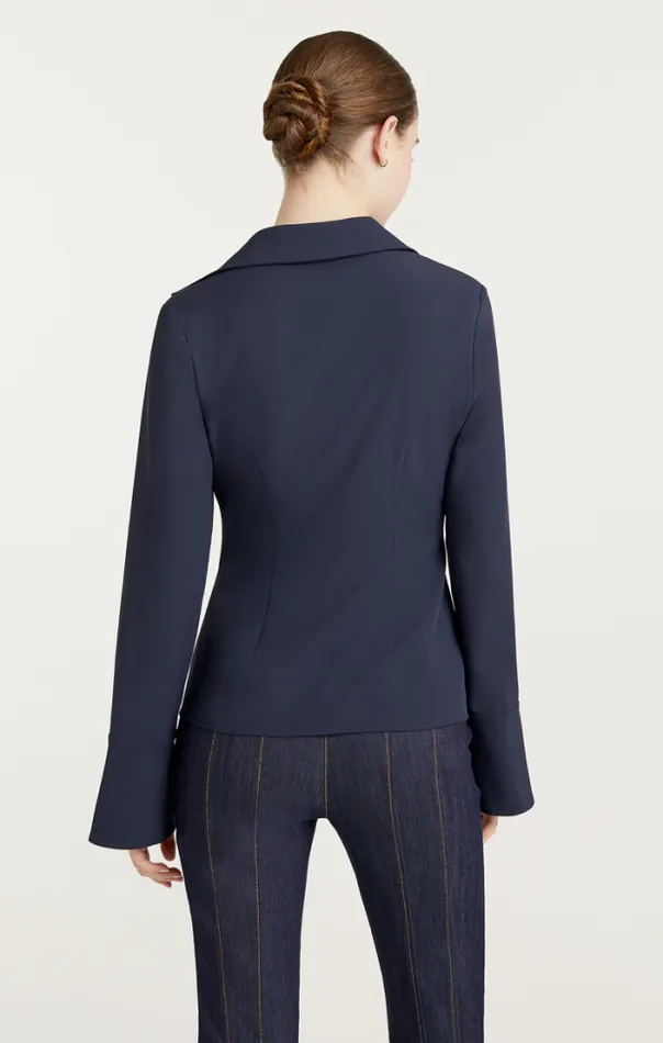 Cinq A Sept Blouses Women Mckenna Top Navy