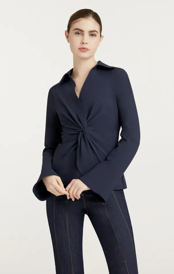 Cinq A Sept Blouses Women Mckenna Top Navy