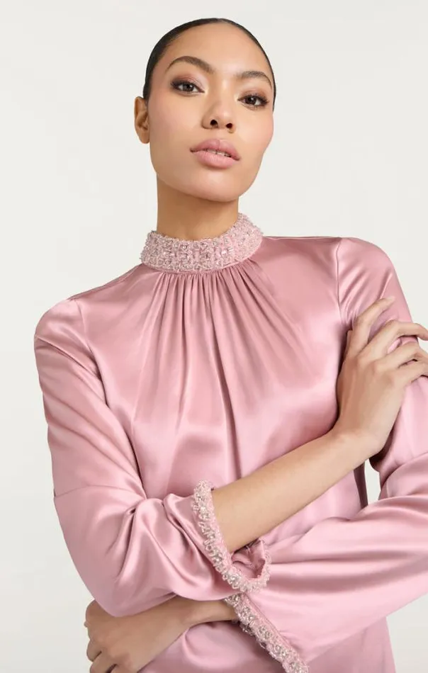 Cinq A Sept Cocktail and Evening Women Lula Dress Rosy Quartz