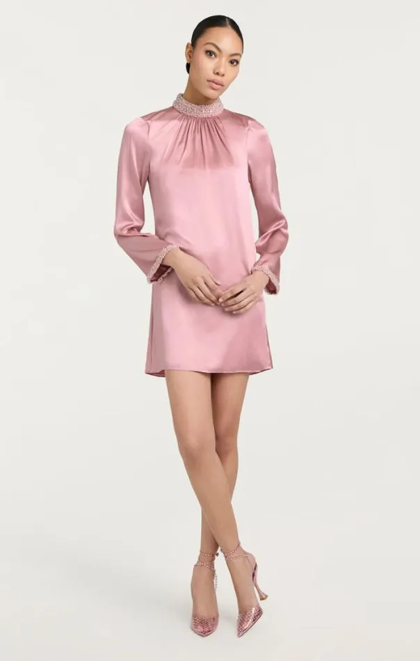 Cinq A Sept Cocktail and Evening Women Lula Dress Rosy Quartz
