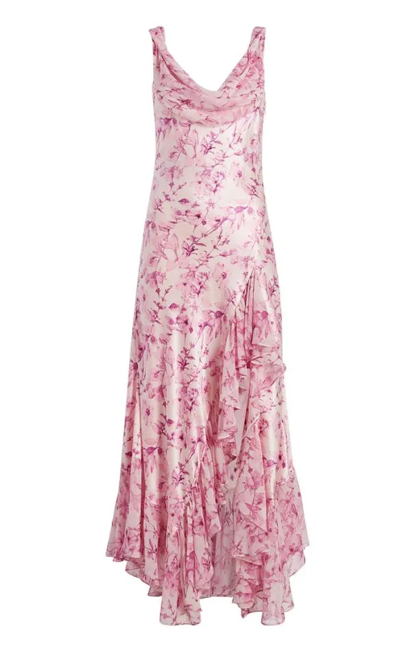 Cinq A Sept Cocktail and Evening Women Raya Dress Vibrant Plum Multi