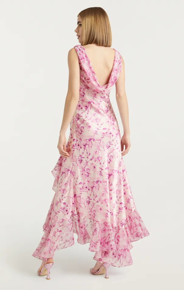 Cinq A Sept Cocktail and Evening Women Raya Dress Vibrant Plum Multi