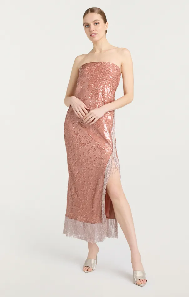 Cinq A Sept Midi Women Amora Dress Blusher