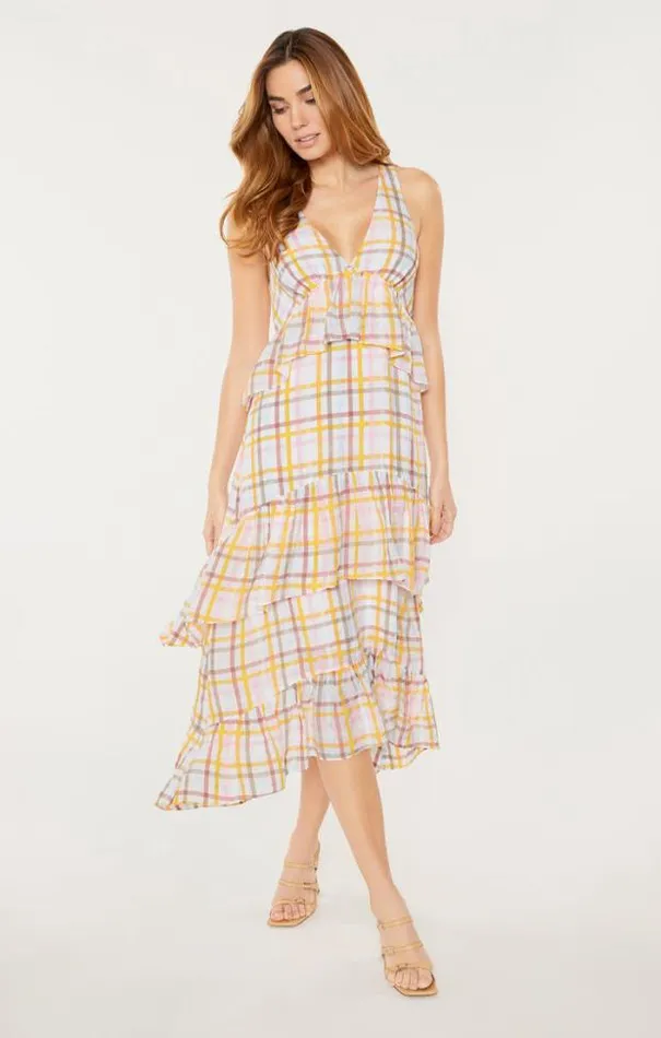 Cinq A Sept Midi Women Astor Dress White Multi