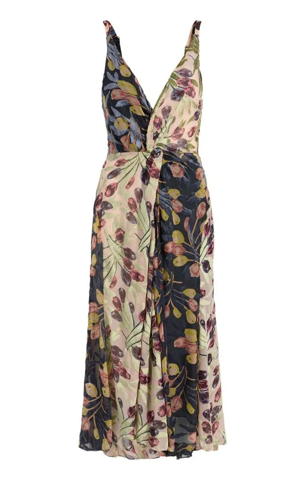 Cinq A Sept Midi Women Carolee Dress Pearlblack Multi