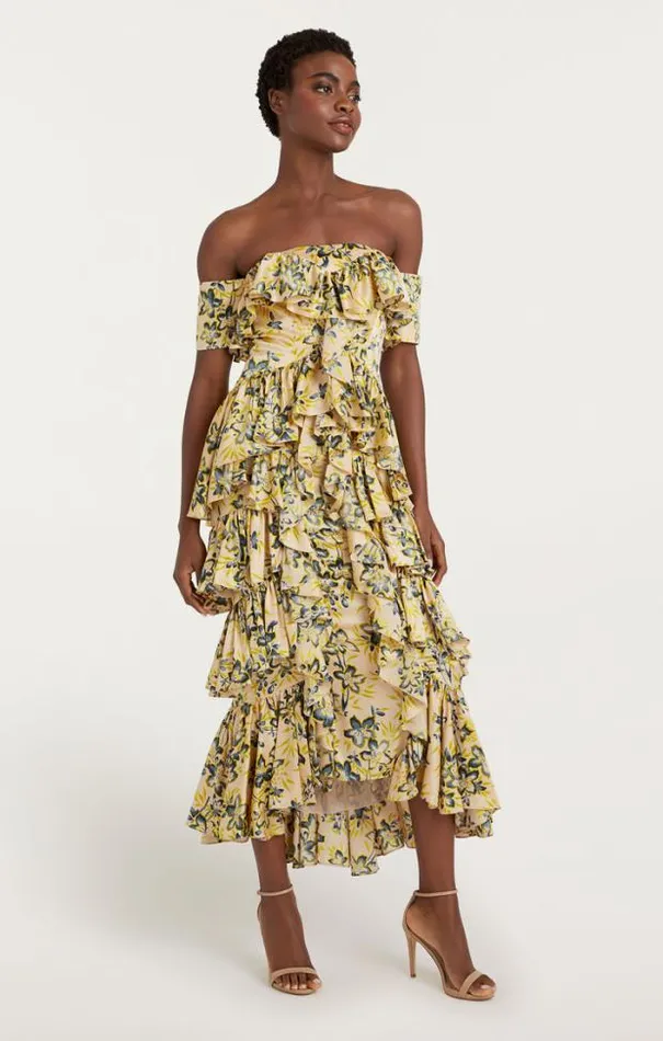 Cinq A Sept Midi Women Eleonora Dress Pomelo Multi