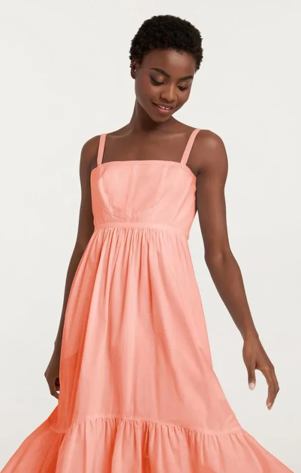 Cinq A Sept Midi Women Elsie Dress Pale Rose