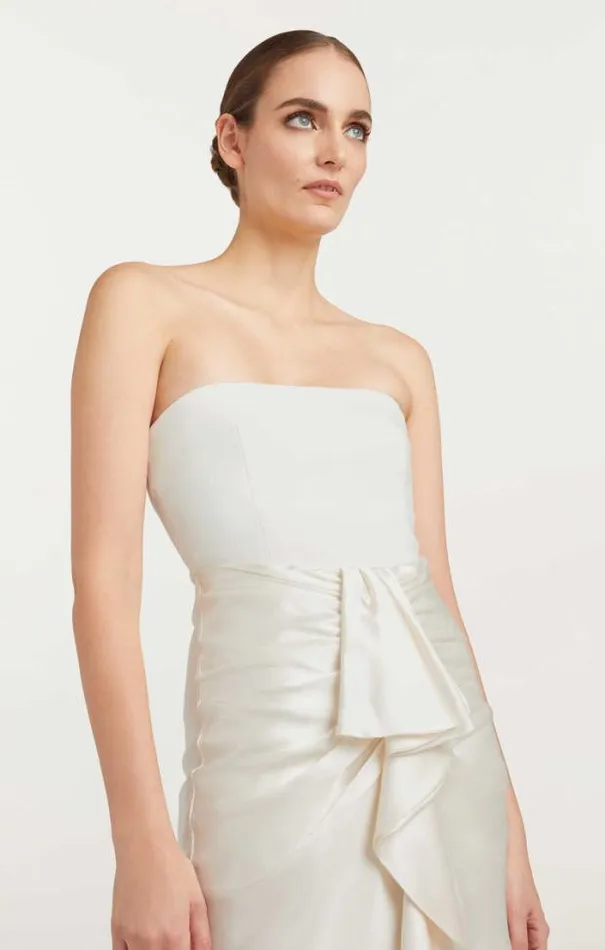 Cinq A Sept Midi Women Georgiana Dress Ivory
