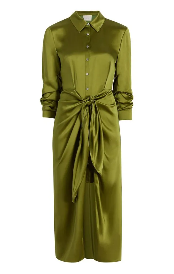 Cinq A Sept Midi Women Jacey Dress Moss