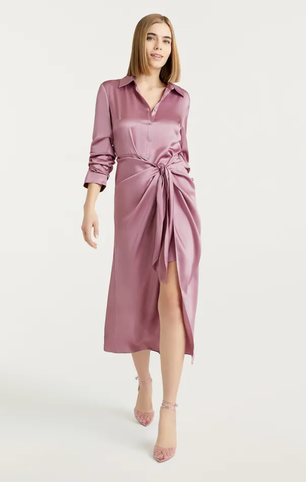 Cinq A Sept Midi Women Jacey Dress Warm Mauve