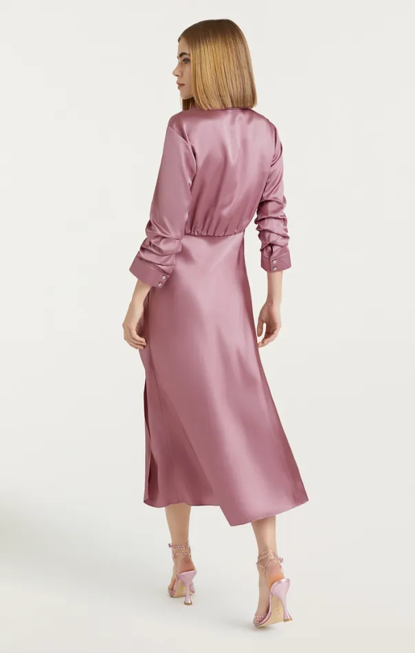 Cinq A Sept Midi Women Jacey Dress Warm Mauve