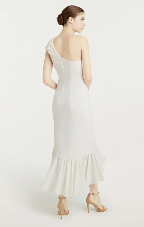 Cinq A Sept Midi Women Jovette Dress Ivory