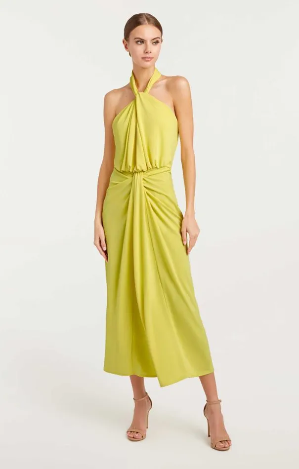 Cinq A Sept Midi Women Kaily Dress Yuzu