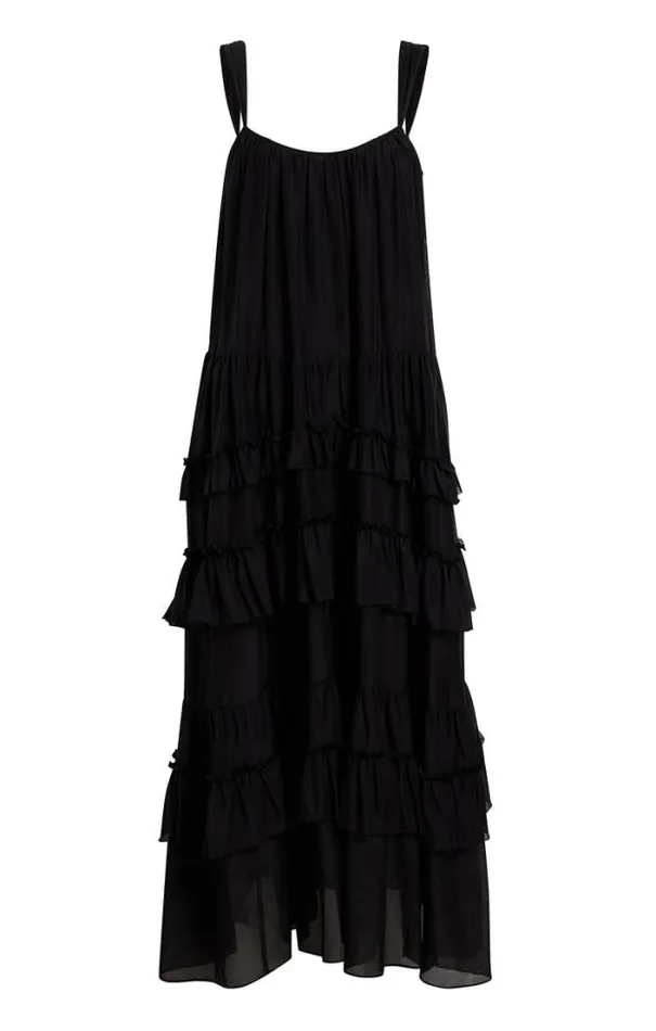 Cinq A Sept Midi Women Kandra Dress Black