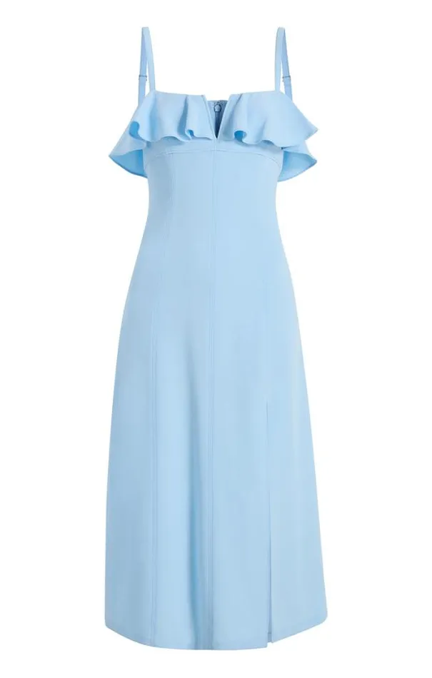 Cinq A Sept Midi Women Karrie Dress Skylight