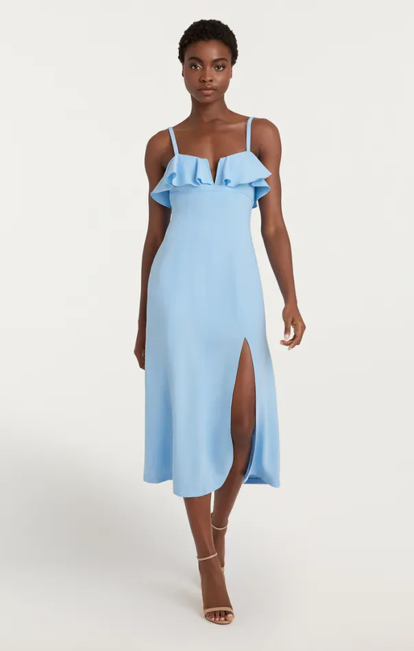 Cinq A Sept Midi Women Karrie Dress Skylight
