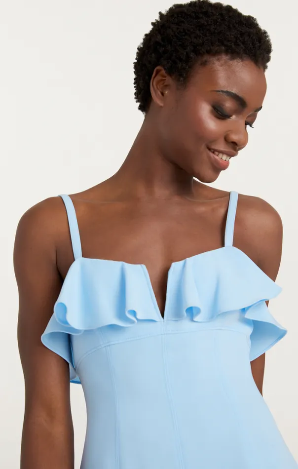 Cinq A Sept Midi Women Karrie Dress Skylight