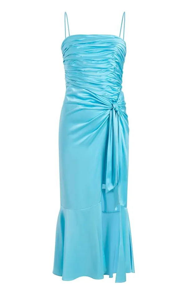 Cinq A Sept Midi Women Katz Dress Cyan